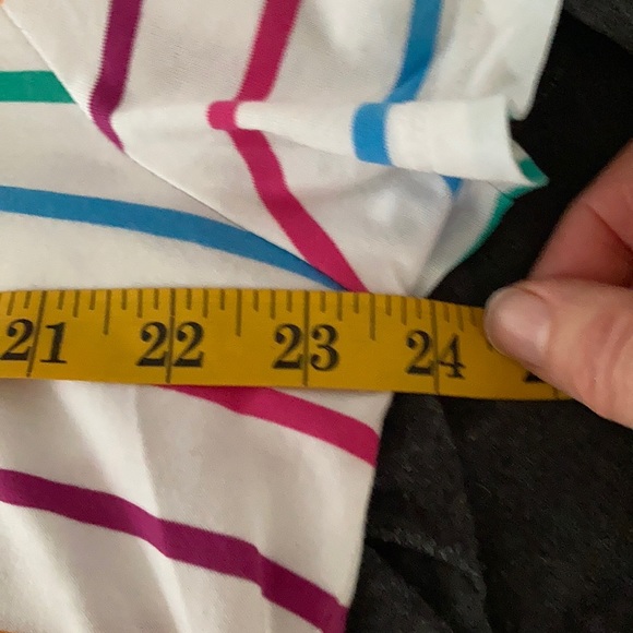 Lands End women’s striped top - Picture 5 of 6